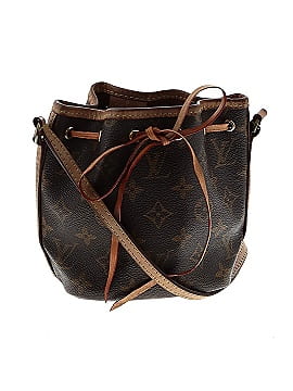 Louis Vuitton Monogram Nano Noe Crossbody Bucket Bag (view 1)