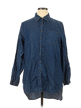 TAXI Long Sleeve Button-Down Shirt (view 1)