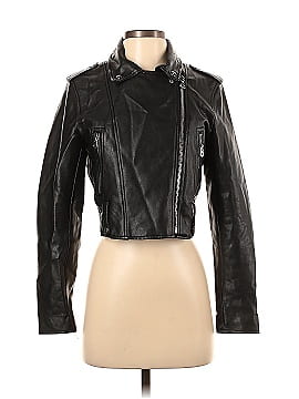 Bershka Faux Leather Jacket (view 1)