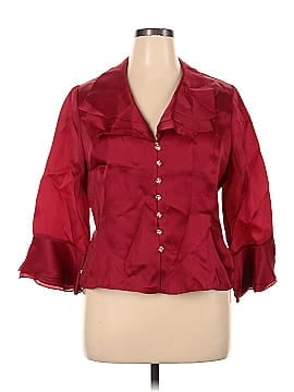 Frascara 3/4 Sleeve Button-Down Shirt (view 1)