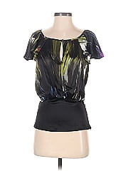 Derek Heart Short Sleeve Blouse