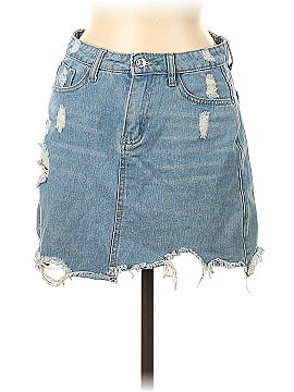 Unbranded Denim Skirt (view 1)