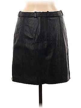 Tommy Hilfiger Faux Leather Skirt (view 2)