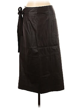 Cos Faux Leather Skirt (view 2)