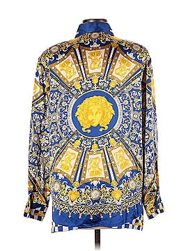 Paolo Santini Long Sleeve Silk Top (view 2)