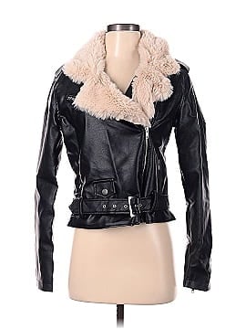 Windsor Faux Leather Jacket (view 1)