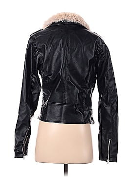 Windsor Faux Leather Jacket (view 2)