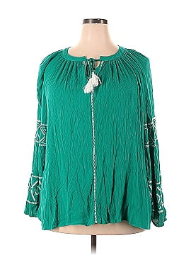 Lane Bryant Long Sleeve Blouse (view 1)