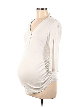 Oh Baby By Motherhood 3/4 Sleeve Top (view 1)