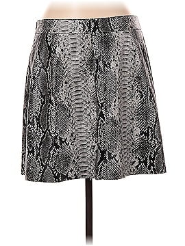 French Connection Faux Leather Skirt (view 2)