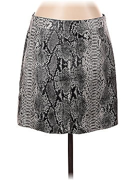 French Connection Faux Leather Skirt (view 1)