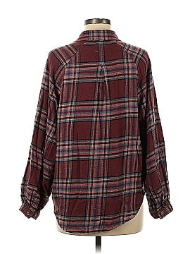 American Eagle Outfitters Long Sleeve Button-Down Shirt (view 2)