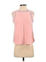 Cinq à Sept Sleeveless Silk Top