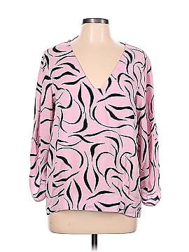 Diane von Furstenberg 3/4 Sleeve Silk Top (view 1)