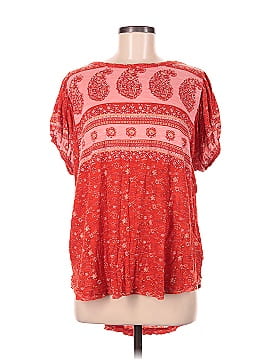 Free People Short Sleeve Blouse (view 1)