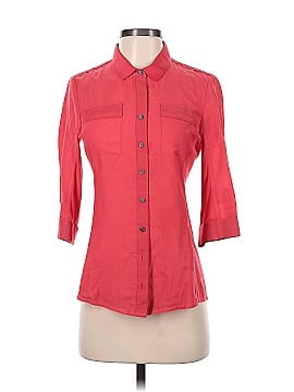 Elie Tahari 3/4 Sleeve Button-Down Shirt (view 1)