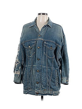 R13 Oversized Trucker Denim Jacket (view 1)