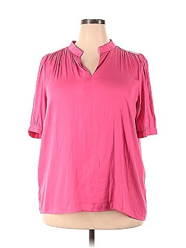 Ann Taylor Short Sleeve Blouse (view 1)