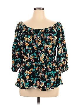 Lane Bryant 3/4 Sleeve Blouse (view 1)