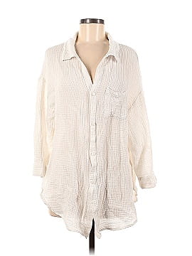 Kona Sol 3/4 Sleeve Button-Down Shirt (view 1)