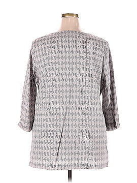 Dana Buchman 3/4 Sleeve Blouse (view 2)