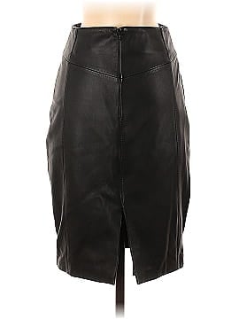 Reiss Faux Leather Skirt (view 2)