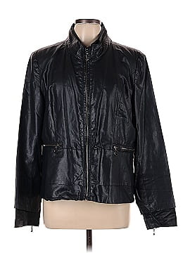 Creenstone Faux Leather Jacket (view 1)