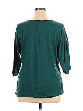 Lane Bryant 3/4 Sleeve T-Shirt (view 2)