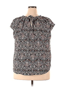 LC Lauren Conrad Short Sleeve Blouse (view 2)