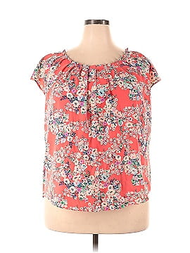 LC Lauren Conrad Short Sleeve Blouse (view 1)