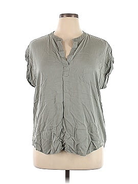 CALVIN KLEIN JEANS Short Sleeve Blouse (view 1)