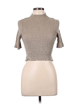 Olivaceous Short Sleeve Turtleneck (view 1)