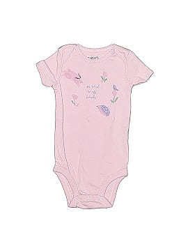 Just One Year by Carter's Short Sleeve Onesie (view 1)