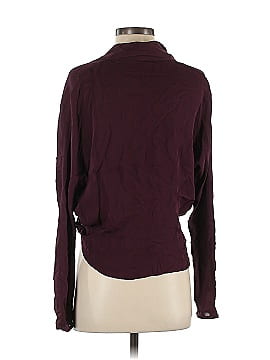 Babaton Long Sleeve Silk Top (view 2)