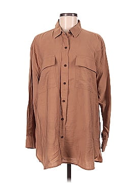 Banana Republic Factory Store Long Sleeve Button-Down Shirt (view 1)