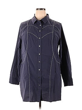 Soft Surroundings 3/4 Sleeve Button-Down Shirt (view 1)