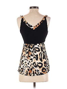 Bebe Sleeveless Silk Top (view 2)