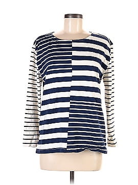 J.Crew Factory Store 3/4 Sleeve T-Shirt (view 1)