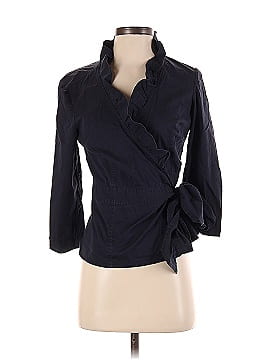 Ann Taylor 3/4 Sleeve Button-Down Shirt (view 1)