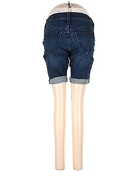 Isabel Maternity Denim Shorts (view 2)