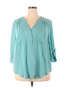 Torrid 3/4 Sleeve Blouse (view 1)