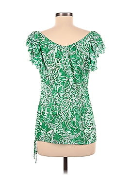 INC International Concepts Short Sleeve Blouse (view 2)