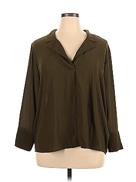 ELOQUII 3/4 Sleeve Blouse (view 1)