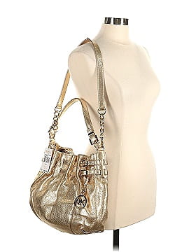 MICHAEL Michael Kors Leather Satchel (view 2)