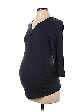 Oh Baby By Motherhood Long Sleeve Henley (view 1)