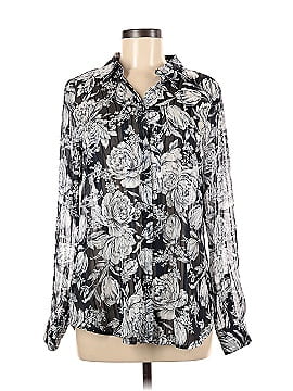 Ann Taylor Long Sleeve Blouse (view 1)