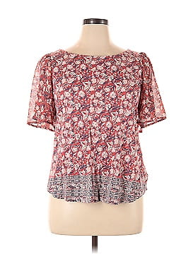 Lucky Brand Short Sleeve Blouse (view 1)