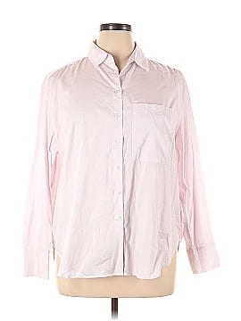 AYR 3/4 Sleeve Button-Down Shirt (view 1)