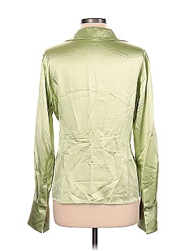 Lafayette 148 New York Long Sleeve Silk Top (view 2)