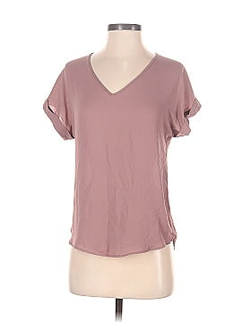 Pink Rose Short Sleeve Top (view 1)